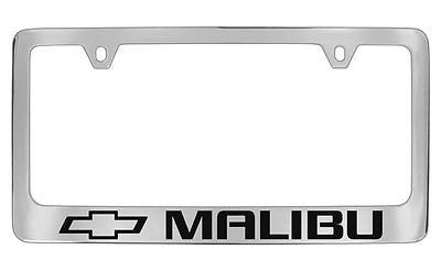 Chevrolet Malibu Chrome Plated Metal License Plate Frame Holder