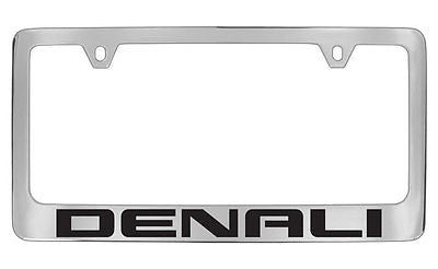 GMC Denali Chrome Plated Metal License Plate Frame Holder