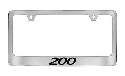 Chrysler 200 Chrome Plated Metal License Plate Frame Holder