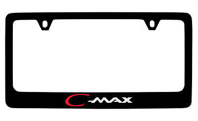 Ford C-Max Black Metal license Plate Frame Holder