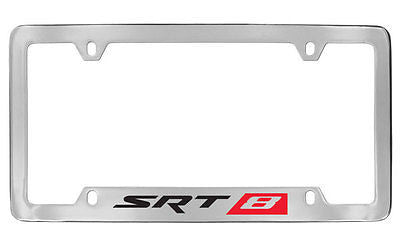 Chrysler SRT-8 Chrome Metal license Plate Frame Holder
