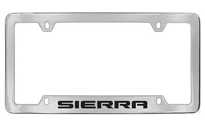 GMC Sierra Chrome Metal license Plate Frame Holder