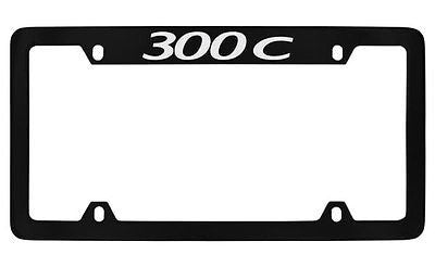 Chrysler 300C Black Metal license Plate Frame Holder
