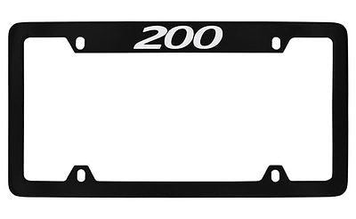 Chrysler 200 Black Metal license Plate Frame Holder