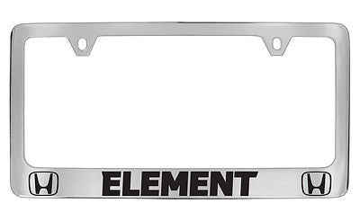 Honda Element Chrome Metal license Plate Frame Holder