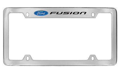 Ford Fusion Chrome Metal license Plate Frame Holder