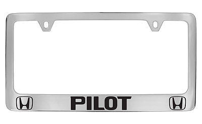 Honda Pilot Chrome Metal license Plate Frame Holder