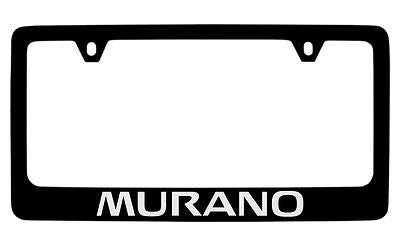 Nissan Murano Black Metal license Plate Frame Holder