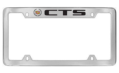 Cadillac CTS Chrome Metal license Plate Frame Holder