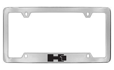 Hummer H1 Chrome Metal license Plate Frame Holder