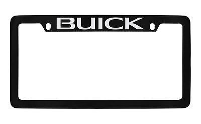 Buick Logo Black Metal license Plate Frame Holder