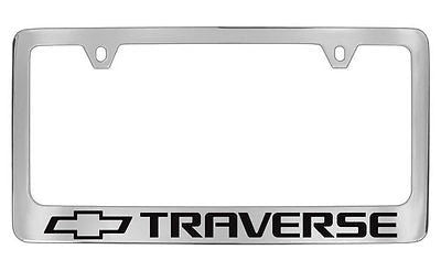 Chevrolet Traverse Chrome Metal license Plate Frame Holder