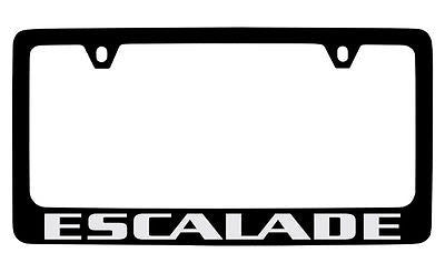 Cadillac Escalade Black Metal license Plate Frame Holder