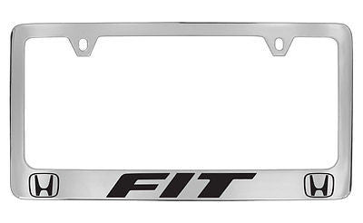 Honda Fit Chrome Metal license Plate Frame Holder