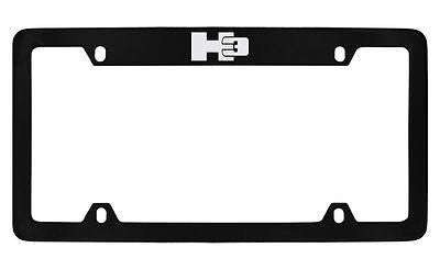 Hummer H3 Black Metal license Plate Frame Holder
