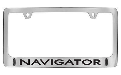 Lincoln Navigator Chrome Metal license Plate Frame Holder