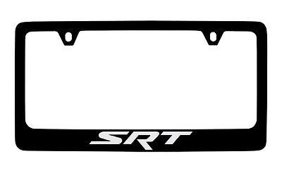 Dodge SRT Black Metal license Plate Frame Holder