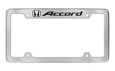 Honda Accord Chrome Metal license Plate Frame Holder