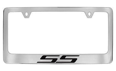 Chevrolet SS Chrome Metal license Plate Frame Holder