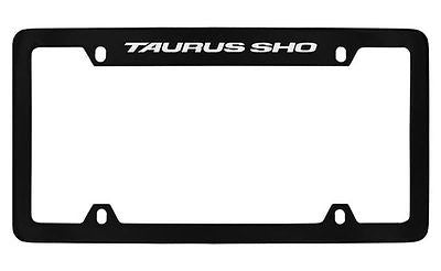 Ford Taurus Sho Black Metal license Plate Frame Holder