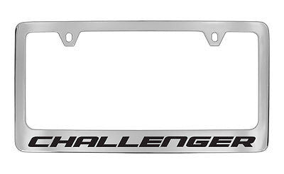 Dodge Challenger Chrome Metal license Plate Frame Holder