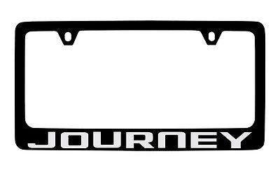 Dodge Journey Black Metal license Plate Frame Holder