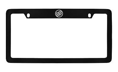 Buick Logo Black Metal license Plate Frame Holder