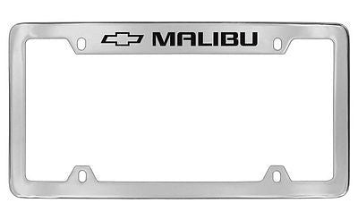 Chevrolet Malibu Chrome Metal license Plate Frame Holder
