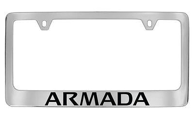 Nissan Armada Chrome Metal license Plate Frame Holder