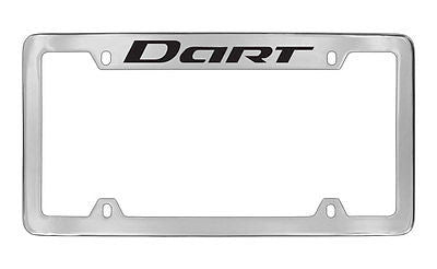 Dodge Dart Chrome Metal license Plate Frame Holder 4 Hole