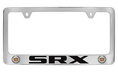 Cadillac SRX Chrome Metal license Plate Frame Holder