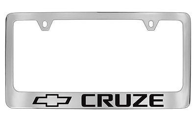 Chevrolet Cruze Chrome Metal license Plate Frame Holder