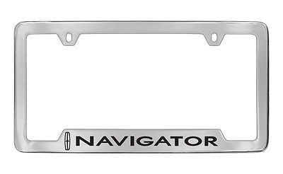 Lincoln Navigator Chrome Metal license Plate Frame Holder