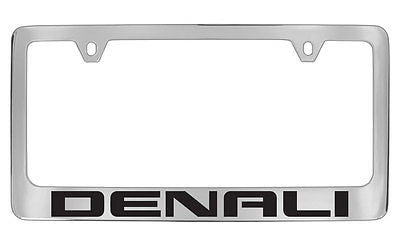 GMC Denali Chrome Metal license Plate Frame Holder