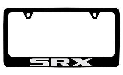 Cadillac SRX Black Metal license Plate Frame Holder