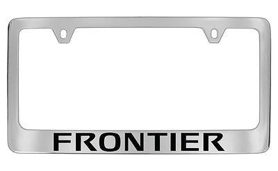 Nissan Frontier Chrome Metal license Plate Frame Holder