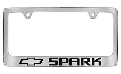 Chevrolet Spark Chrome Metal license Plate Frame Holder