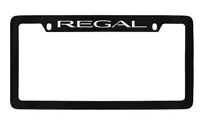Buick Regal Black Metal license Plate Frame Holder