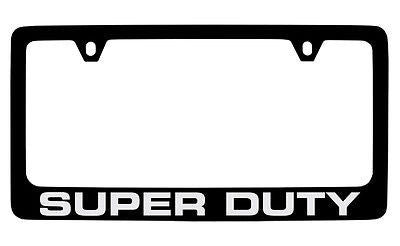 Ford Super Duty Black Metal license Plate Frame Holder
