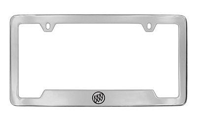 Buick Logo Chrome Metal license Plate Frame Holder