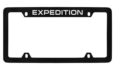 Ford Expedition Black Metal license Plate Frame Holder