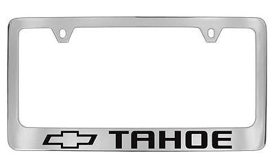 Chevrolet Tahoe Chrome Metal license Plate Frame Holder
