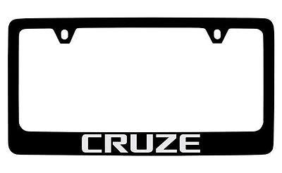 Chevrolet Cruze Black Metal license Plate Frame Holder