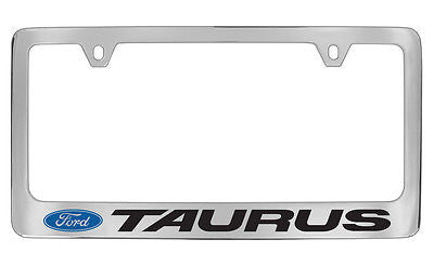 Ford Taurus Chrome Metal license Plate Frame Holder