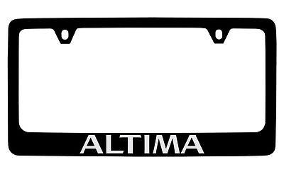 Nissan Altima Black Metal license Plate Frame Holder