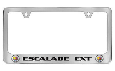 Cadillac Escalade Chrome Metal license Plate Frame Holder