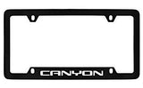 GMC Canyon Black Metal license Plate Frame Holder 4 Hole
