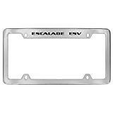 Cadillac Escalade Chrome Metal license Plate Frame Holder 4 Hole