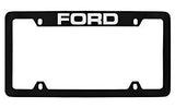 Ford Logo Black Metal license Plate Frame Holder 4 Hole