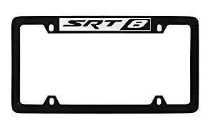 Jeep SRT -8 Black Metal license Plate Frame Holder 4 Hole